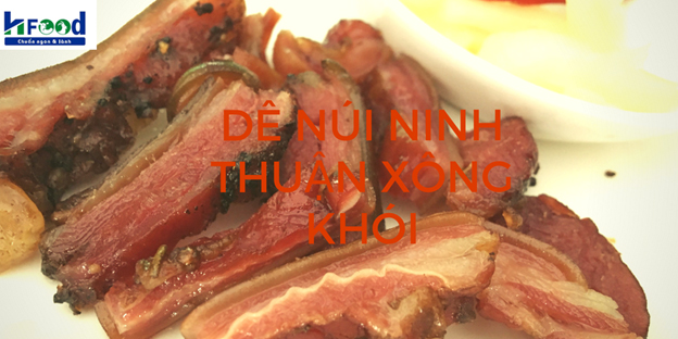 thịt dê xông khói