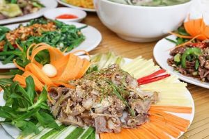 thịt dê tái chanh