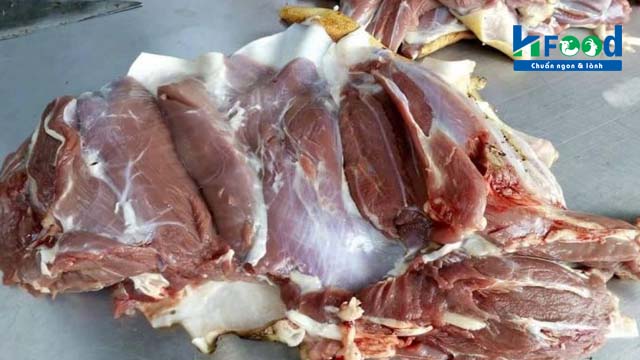 giá thịt dê sống đang bán tại Vinh Hạnh Food