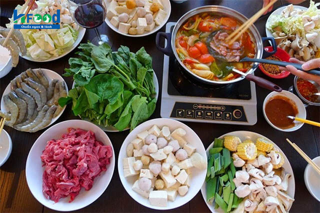 cách nấu lẩu thái chua cay