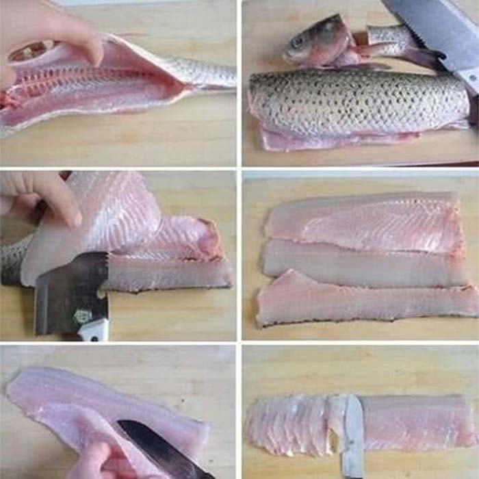 làm sạch cá trước khi nấu lẩu