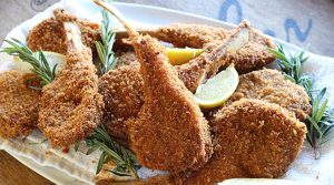 sườn cừu lăn bột