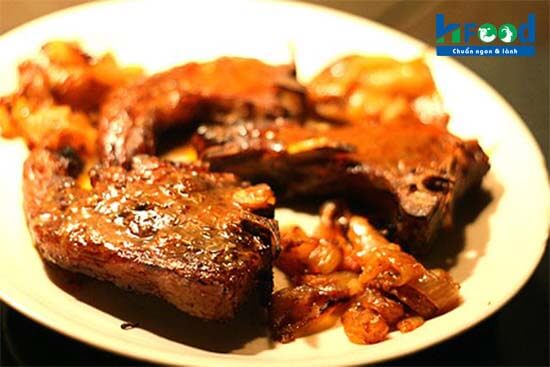 sườn cừu xào chua ngọt