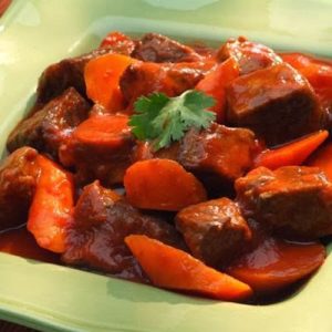 Cách nấu thịt dê hầm cà rốt