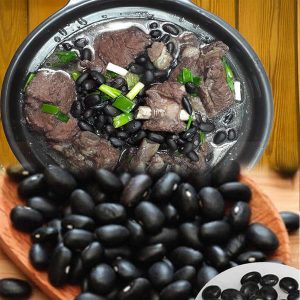 xương dê hầm đậu đen