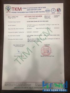 giấy kiểm định chất lượng sản phẩm