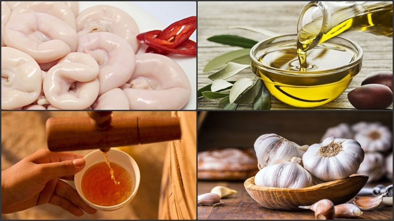 Nguyên liệu dồi ngôi trường rán giòn