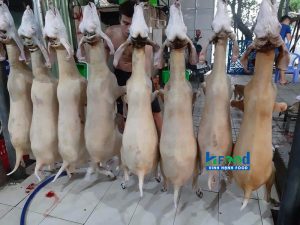 Dê nguyên đầu giò