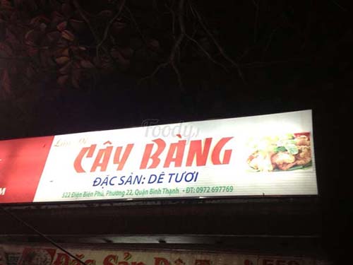 Lẩu dê cây Bàng