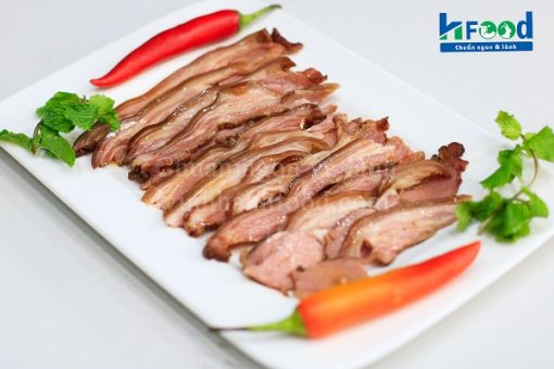 Thịt dê núi Ninh Thuận xông khói cắt lát