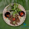 Dồi dê xối sả