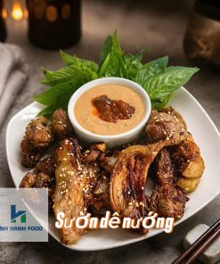 Sườn dê nướng sốt