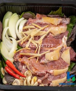 Thịt dê ướp hấp