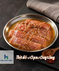 Thịt dê nướng tảng ướp sẵn gia vị
