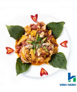 Thịt dê ướp xào sả ớt