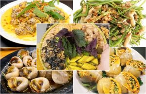 Các món ngon làm từ ốc