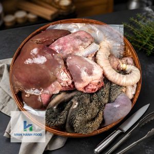 Bộ lòng dê làm sạch