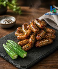 Dồi dê xối sả