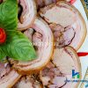 Thịt dê cuộn hấp