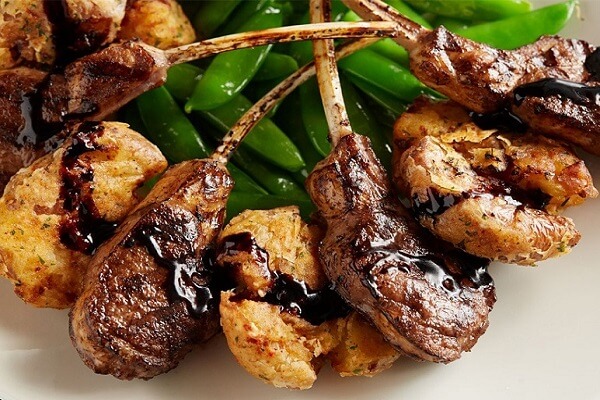 Thịt cừu áp chảo