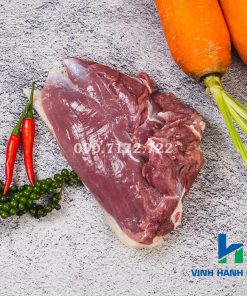 Skinless lamb meat