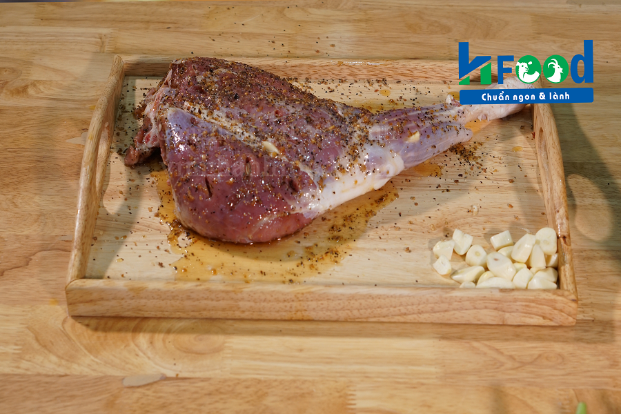 Đùi cừu sạch lông