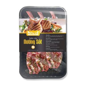Sườn cừu nướng sốt