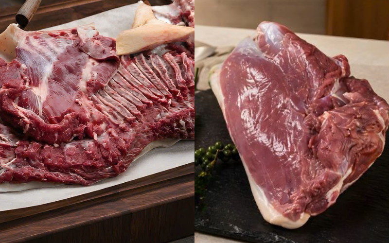 Các phần sườn cừu, đùi cừu và thịt cừu rút xương Vinh Hạnh Food