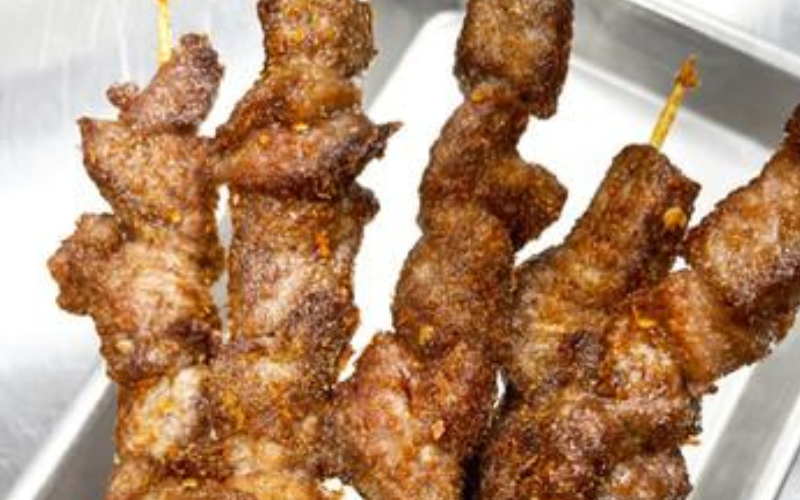 Cách làm thịt xiên nướng Trung Quốc thơm ngon chuẩn vị