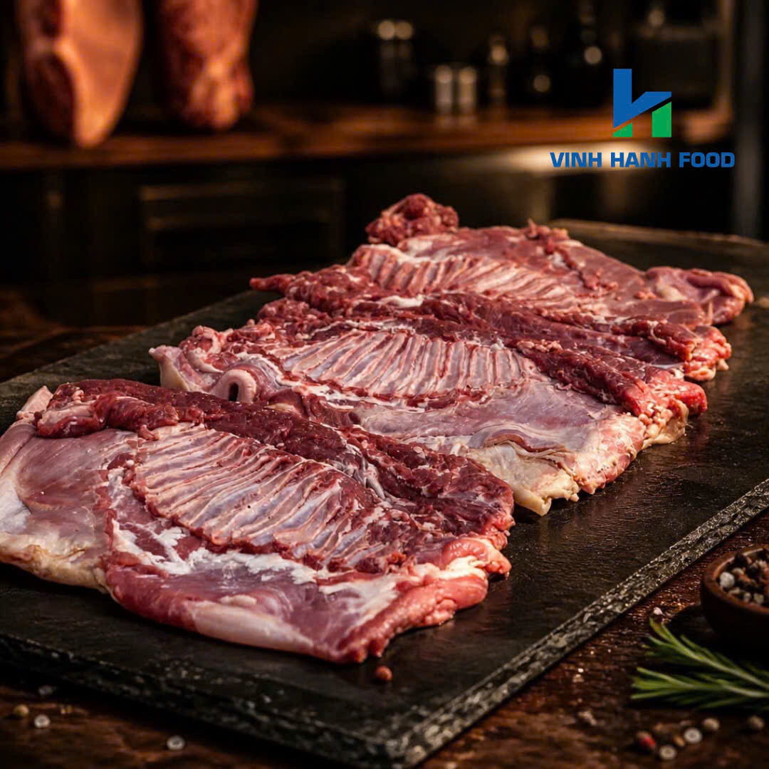 Thịt dê tươi dùng làm món áp chảo